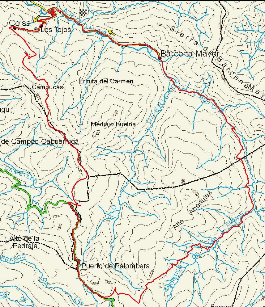 mapa route 2a