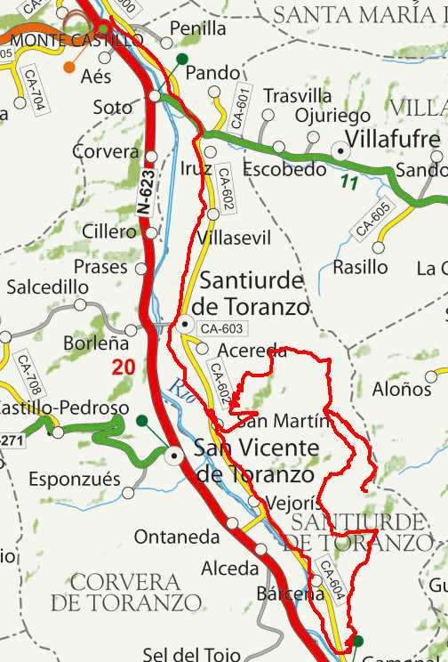 mapa ruta 3