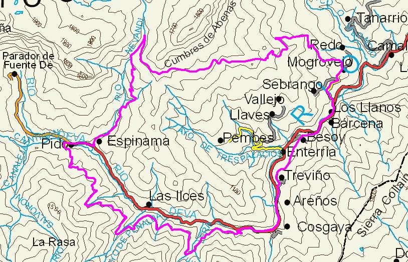 mapa ruta 4