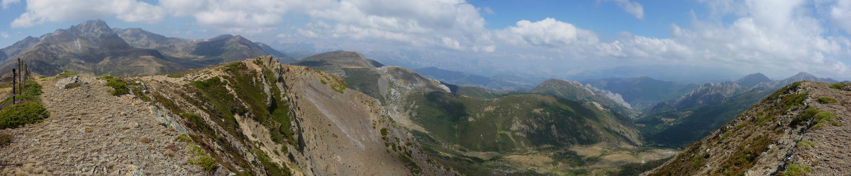 El valle de Riofro desde Pea Quebrada